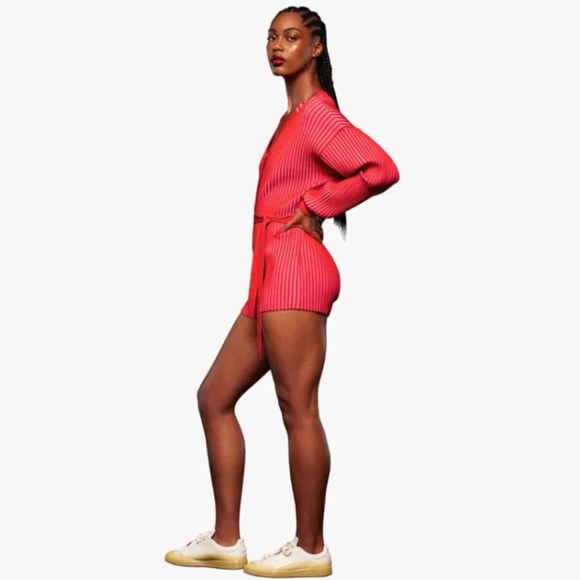 Brand New adidas x Ivy Park 2-Tone KNIT ROMPER - Picture 4 of 16